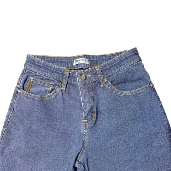 GEORGES RECH French Jeans women’s Jeans sz 2 rare find trouser wide leg - Picture 3 of 8